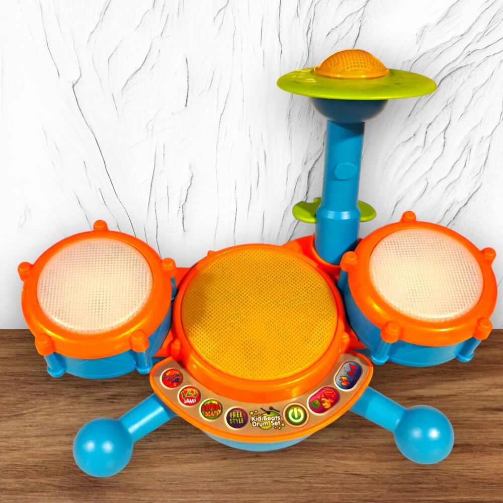 Vtech Kidibeat Electronic Learning Drum Set with Lights and Sounds